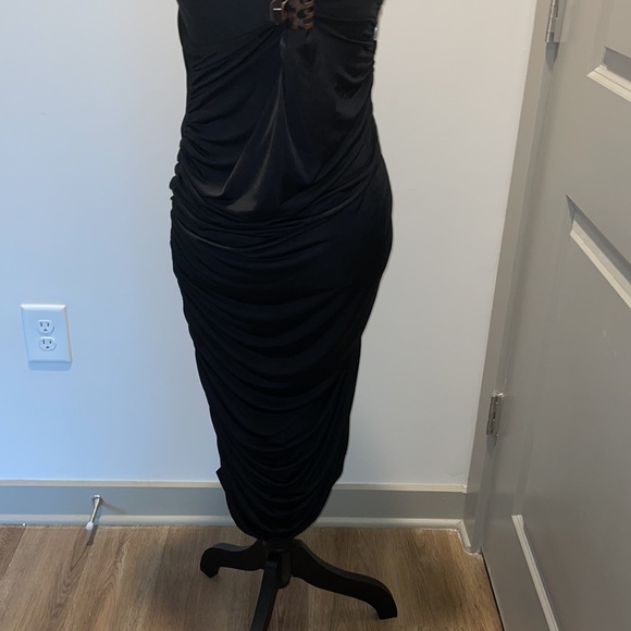 Black one shoulder dress - Picture 6 of 8